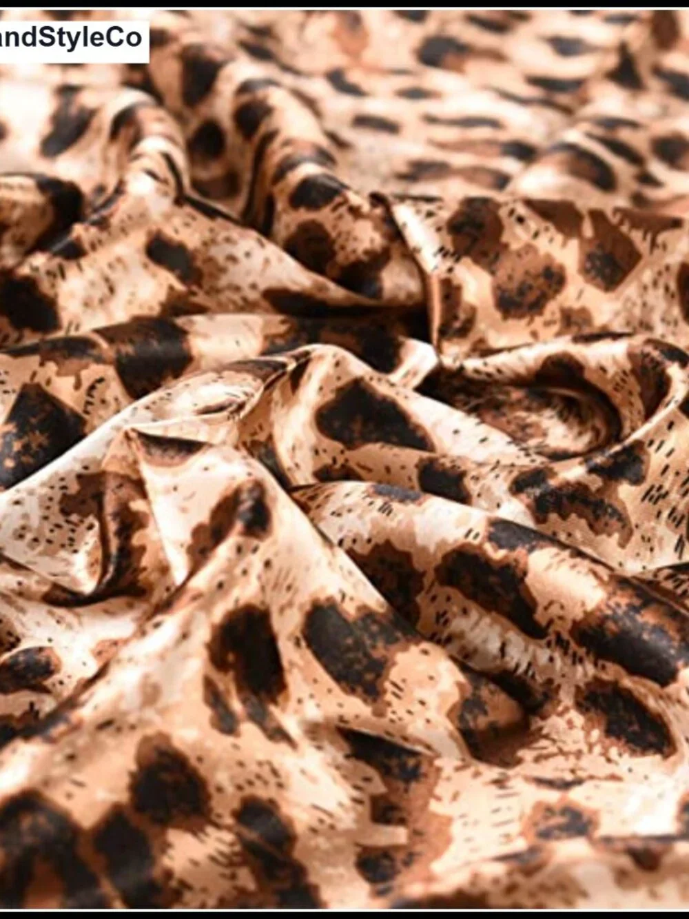 Silk Like Square Scarf - Polyester Satin Hair Wrap Neck Bandana